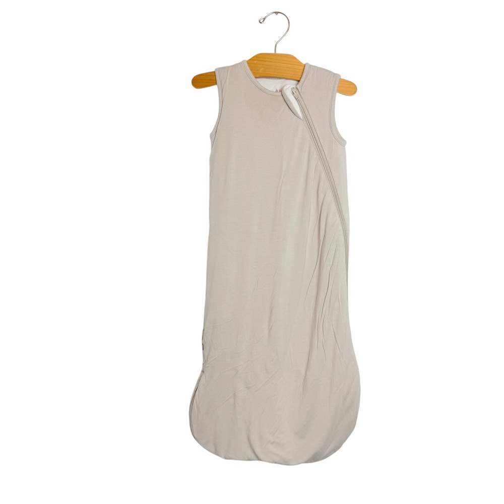Kyte Baby Bamboo Sleep Bag 1.0 TOG Solid Neutral Gray Small Wearable Blanket